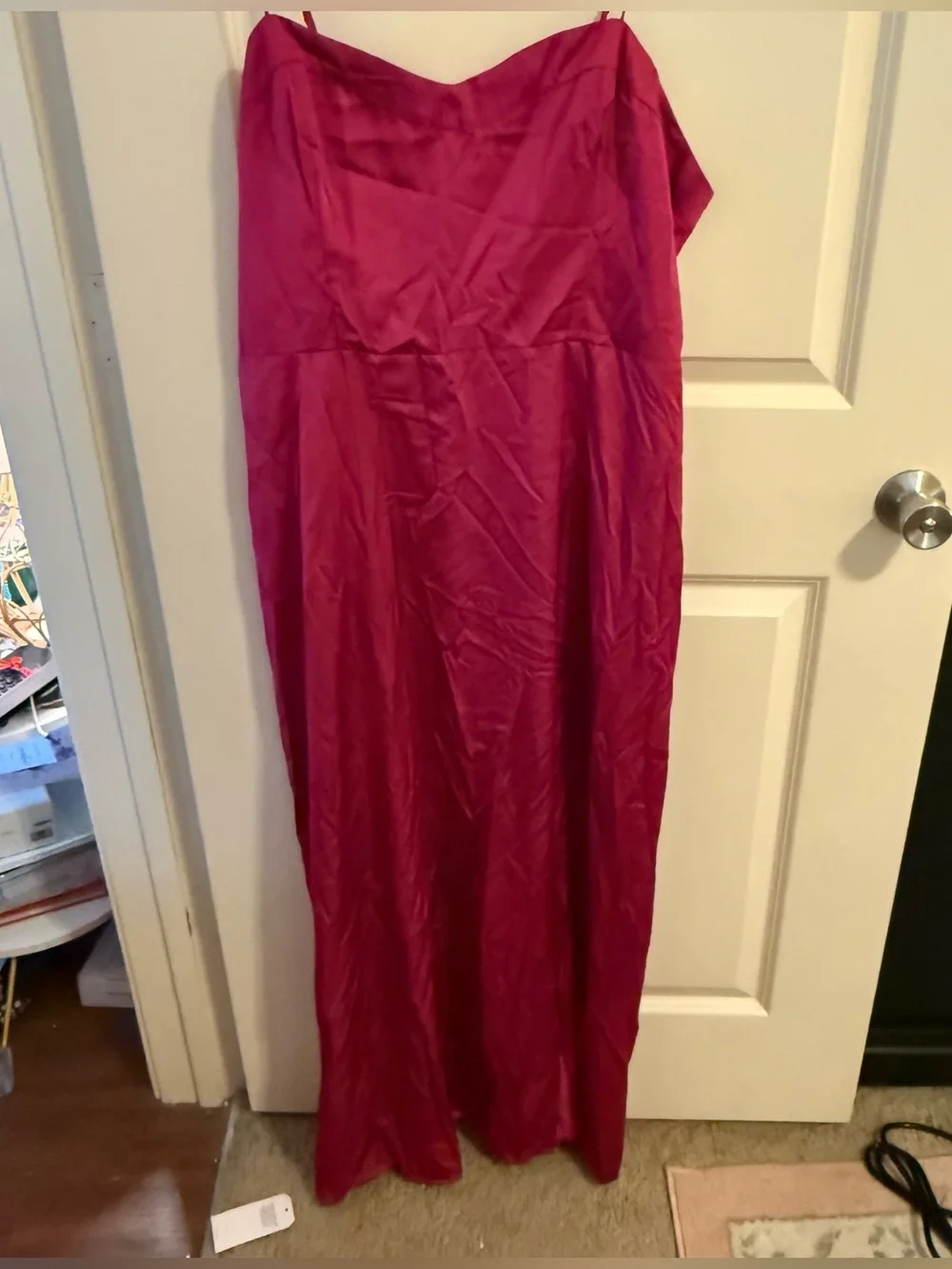 Abercrombie & Fitch Fuchsia Pink Maxi Dress